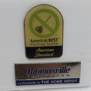 Lot of 2 Collector Pins American Standard and Thomasville